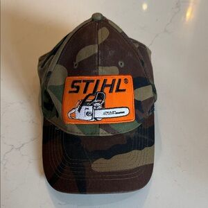 STIHL Camouflage Baseball Cap